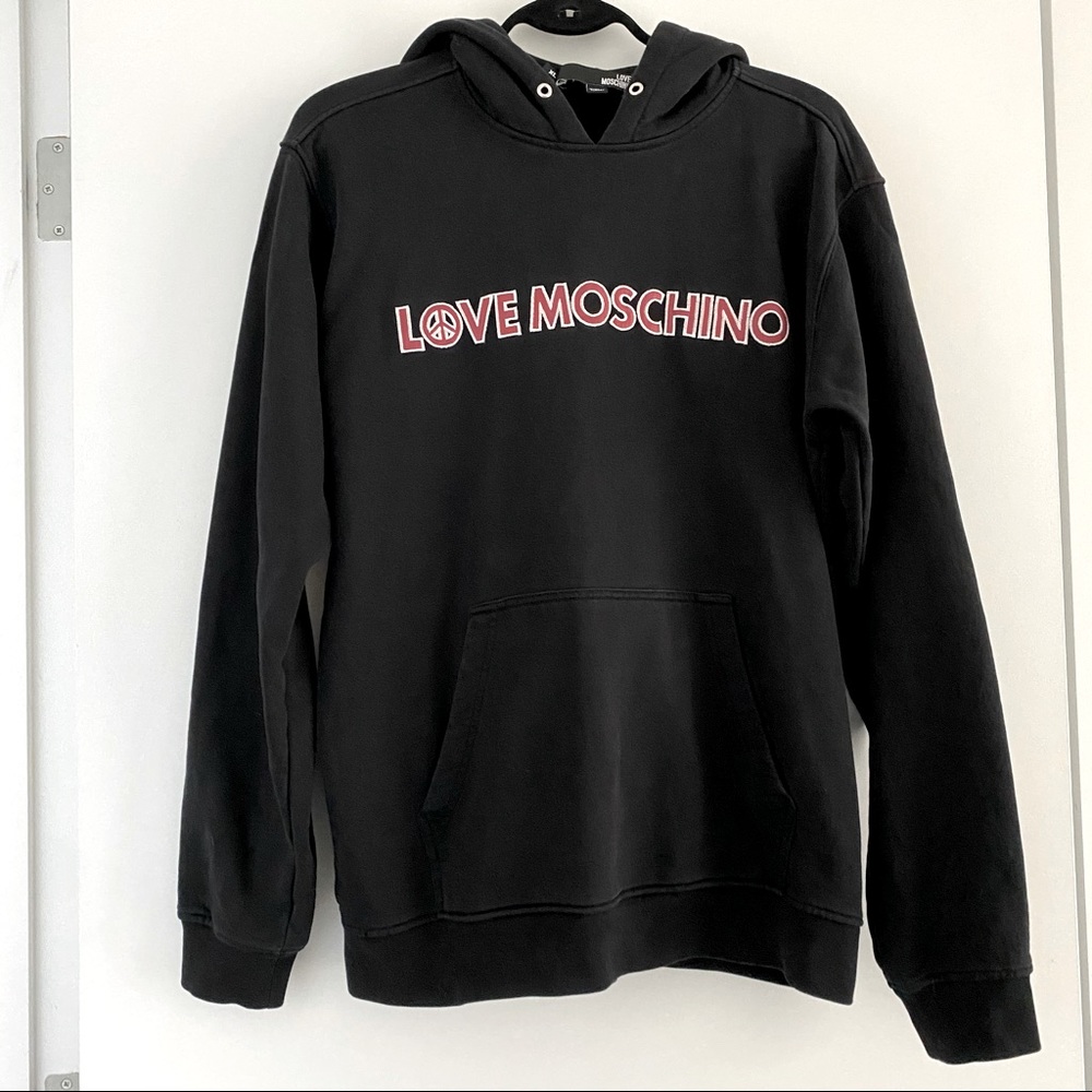 Authentic Love Moschino men’s hoodie